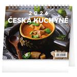 Kalendarz biurkowy 2026 Kuchnia czeska