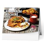 Kalendarz biurkowy 2026 Kuchnia regionalna