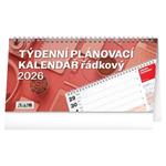 Kalendarz biurkowy 2026 linia planowania