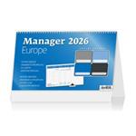 Kalendarz biurkowy 2026 - Manager Europe