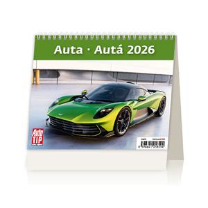 Kalendarz biurkowy 2026 - MiniMax Auta