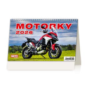 Kalendarz biurkowy 2026 - Motory