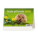 Kalendarz biurkowy 2026 - Nasza natura