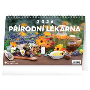 Kalendarz biurkowy 2026 Natural Pharmacy
