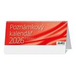 Kalendarz biurkowy 2026 - Notatnikowy Kalendarz OFFICE