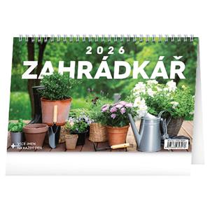 Kalendarz biurkowy 2026 Ogrodnik