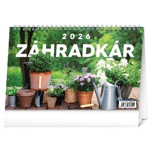 Kalendarz biurkowy 2026 Ogrodnik