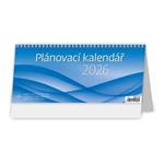 Kalendarz biurkowy 2026 - Planer Niebieski