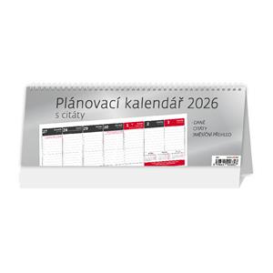 Kalendarz biurkowy 2026 - Planer z cytatami