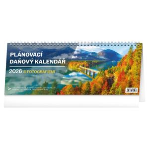 Kalendarz biurkowy 2026 Planowanie podatku ze zdjęciami