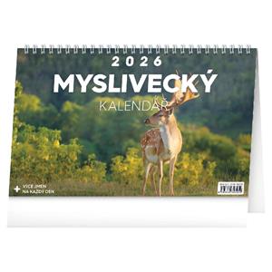 Kalendarz biurkowy 2026 Polowanie