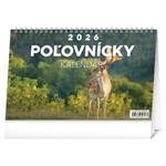 Kalendarz biurkowy 2026 Polowanie