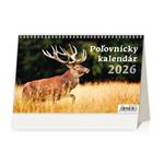 Kalendarz biurkowy 2026 - Polowanie