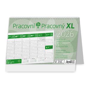 Kalendarz biurkowy 2026 - Pracowniczy XL