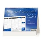 Kalendarz biurkowy 2026 - Pracowniczy z cytatami