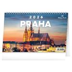 Kalendarz biurkowy 2026 Praga - Kocham Pragę