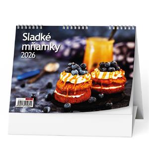 Kalendarz biurkowy 2026 Słodycze