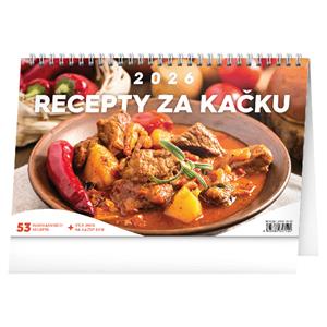 Kalendarz biurkowy 2026 Tanie przepisy