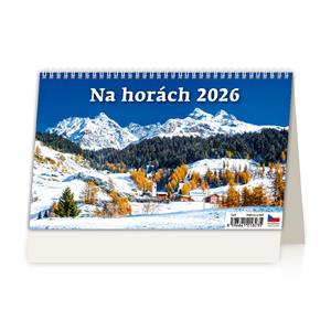 Kalendarz biurkowy 2026 - W górach