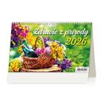 Kalendarz biurkowy 2026 - Zdrowie z natury
