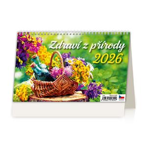 Kalendarz biurkowy 2026 - Zdrowie z przyrody