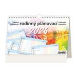 Kalendarz biurkowy i ścienny 2026 - Tygodniowy rodzinny planer