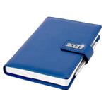 Kalendarz książkowy BRILIANT dzienny A5 2027 czeski - granatowy