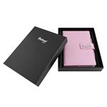 Kalendarz książkowy BRILIANT dzienny B6 2027 polski - jasnoróżowy