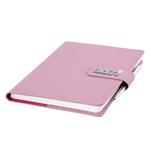 Kalendarz książkowy BRILIANT tygodniowy A5 2027 polski - jasnoróżowy