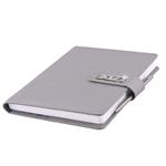 Kalendarz książkowy BRILIANT tygodniowy B6 2027 CZ/SK - srebrny