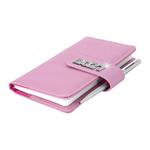 Kalendarz książkowy BRILIANT tygodniowy kieszonkowy 2027 czeski - jasnoróżowy