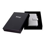 Kalendarz książkowy BRILIANT tygodniowy kieszonkowy 2027 polski - srebrny