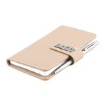 Kalendarz książkowy BRILIANT tygodniowy kieszonkowy 2027 słowacki?? - złoty