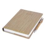 Kalendarz książkowy CORA dzienny A5 2027 czeski - beżowy