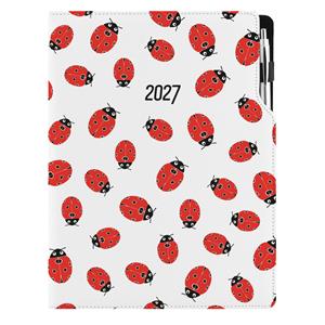 Kalendarz książkowy DESIGN dzienny A4 2027 - Biedronka