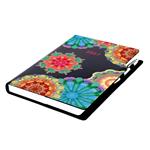 Kalendarz książkowy DESIGN dzienny A4 2027 - czarny - kalejdoskop