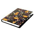 Kalendarz książkowy DESIGN dzienny A4 2027- czarny - Lis