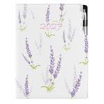 Kalendarz książkowy DESIGN dzienny A4 2027 - Lawenda