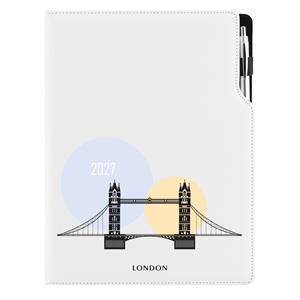 Kalendarz książkowy DESIGN dzienny A4 2027 - Londyn