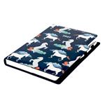 Kalendarz książkowy DESIGN dzienny A4 2027 - niebieski - koń