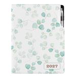 Kalendarz książkowy DESIGN dzienny A4 2027 polski - Akwarela