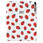 Kalendarz książkowy DESIGN dzienny A4 2027 polski - Biedronka