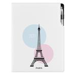 Kalendarz książkowy DESIGN dzienny A4 2027 polski - Paryż