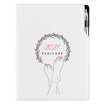 Kalendarz książkowy DESIGN dzienny A4 2027 polski - Pedicure