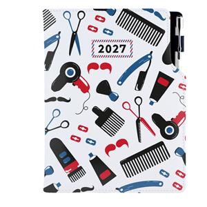 Kalendarz książkowy DESIGN dzienny A5 2027 czeski - Barber