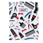 Kalendarz książkowy DESIGN dzienny A5 2027 czeski - Barber