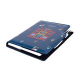 Kalendarz książkowy DESIGN dzienny A5 2027 czeski - granatowy - Hotel