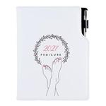 Kalendarz książkowy DESIGN dzienny A5 2027 czeski - Pedicure