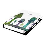 Kalendarz książkowy DESIGN dzienny A5 2027 polski - Grzyby