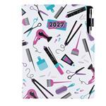 Kalendarz książkowy DESIGN dzienny A5 2027 polski - Hairdresser